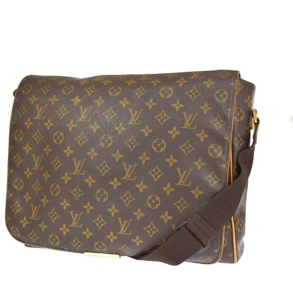 LOUIS VUITTON Abbesses Messenger Shoulder Bag Monogram Leather BN M45257 31YD129